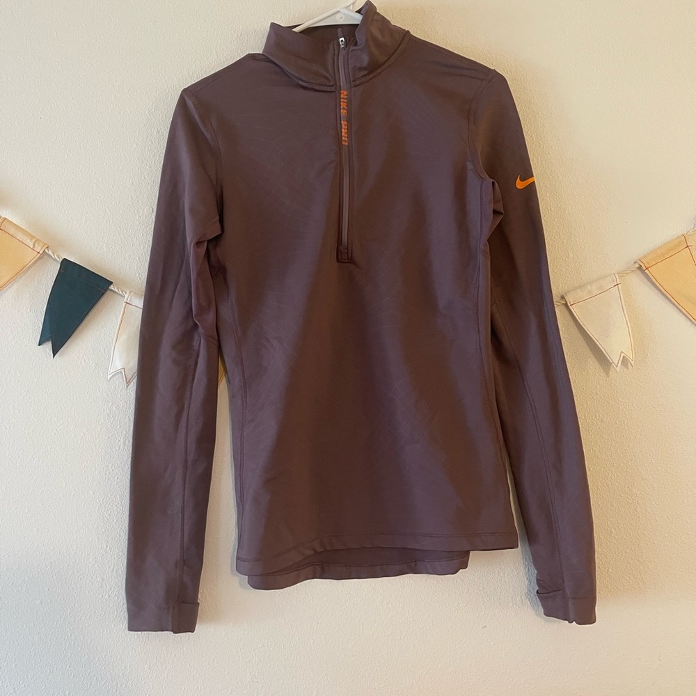 Nike Pro Hyperwarm 3/4 zip pullover